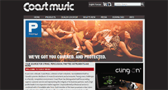 Desktop Screenshot of coastmusic.com